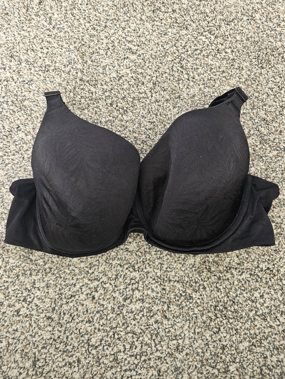 Wacoal Underwire Black Smooth Molded Full-Coverage Bra